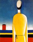Complex Presentiment: Half-Figure in a Yellow Shirt, 1928-1932