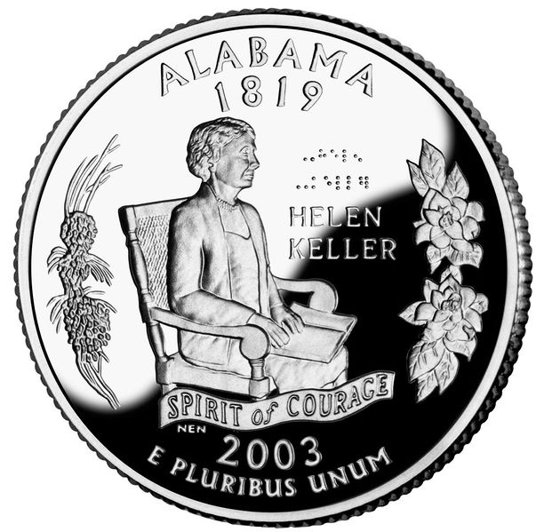 ملف:Alabama quarter, reverse side, 2003.jpg