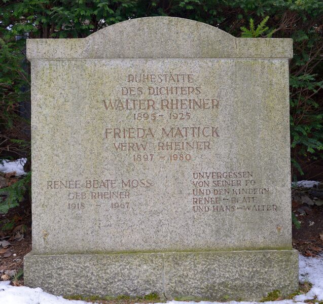 ملف:Kaiser-Wilhelm-Gedächtnis-Friedhof Berlin Grab Walter-Rheiner.JPG