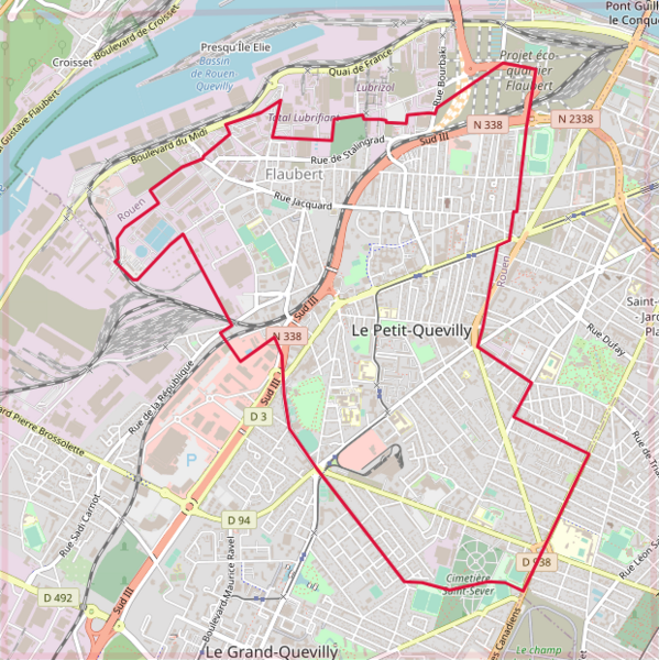 ملف:Le Petit-Quevilly OSM 01.png