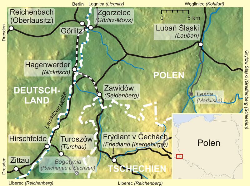 ملف:Bahnstrecke Görlitz–Seidenberg Karte.jpg