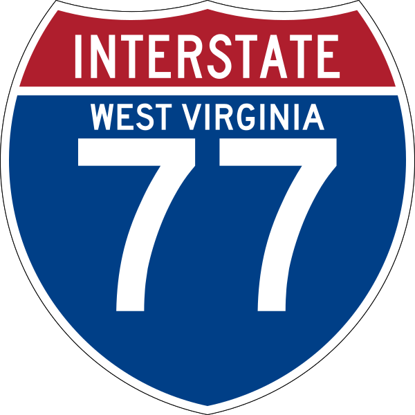 ملف:I-77 (WV).svg