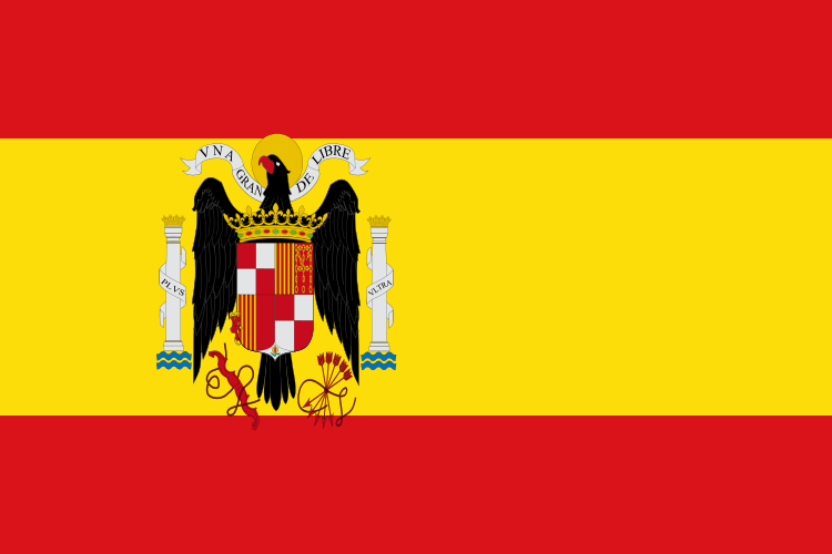 ملف:Flag of Spain under Franco 1938 1945.svg