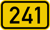 ملف:Bundesstraße 241 number.svg