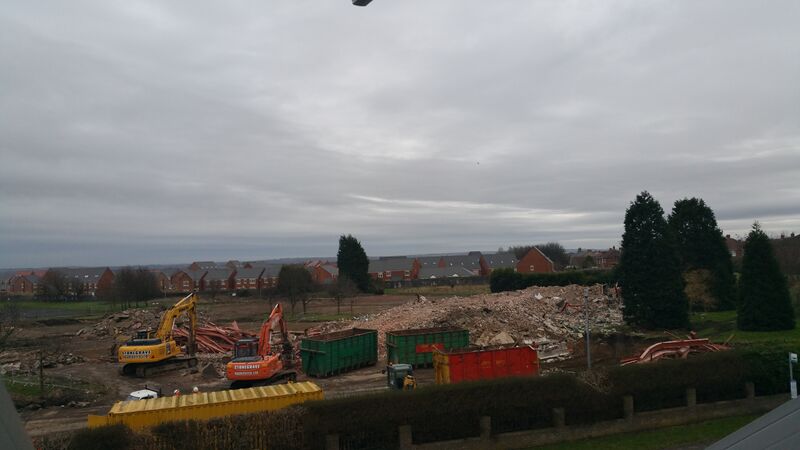 ملف:Roseberry College Site Demolition.jpg