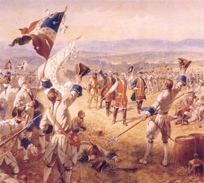 ملف:The Victory of Montcalms Troops at Carillon by Henry Alexander Ogden.JPG