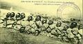 جماجم المقاومين المغربة الذين قتلتهم القوات الفرنسية في معركة إهري، 1914.