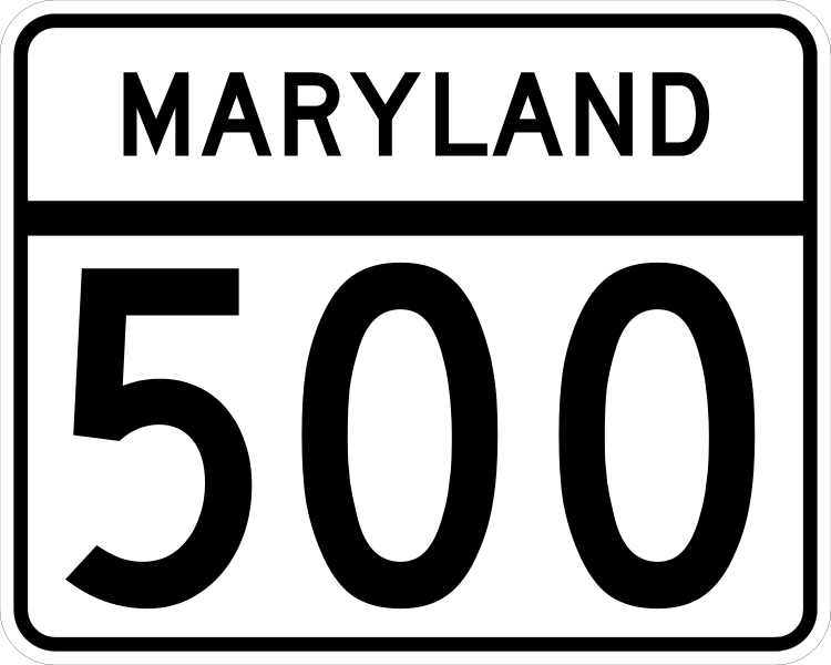 ملف:MD Route 500.svg