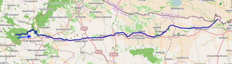 ملف:Pulkau (rivière) OSM.png