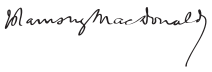 ملف:Ramsay Macdonald Signature.svg