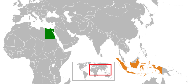 ملف:Egypt Indonesia Locator.svg