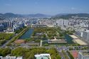An Overview of the Hiroshima Castle as Seen From a Hotel Rooftop as Secretary Kerry Visited the City (26277888562).jpg