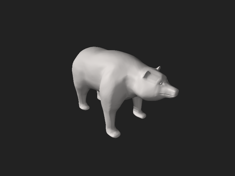 ملف:0 A.D. bear smooth.stl