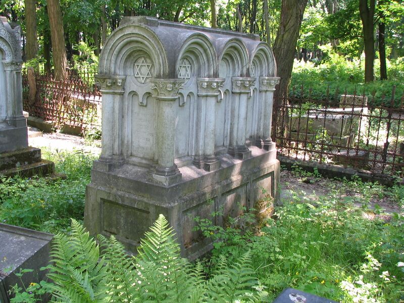 ملف:Aleksander Lesser grób.JPG