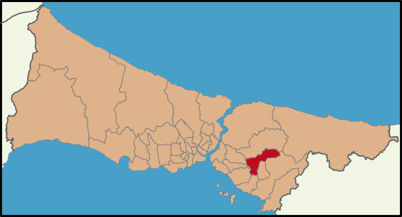 ملف:Istanbul location Sancaktepe.svg