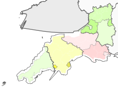 NUTS 3 regions of South West England map.svg