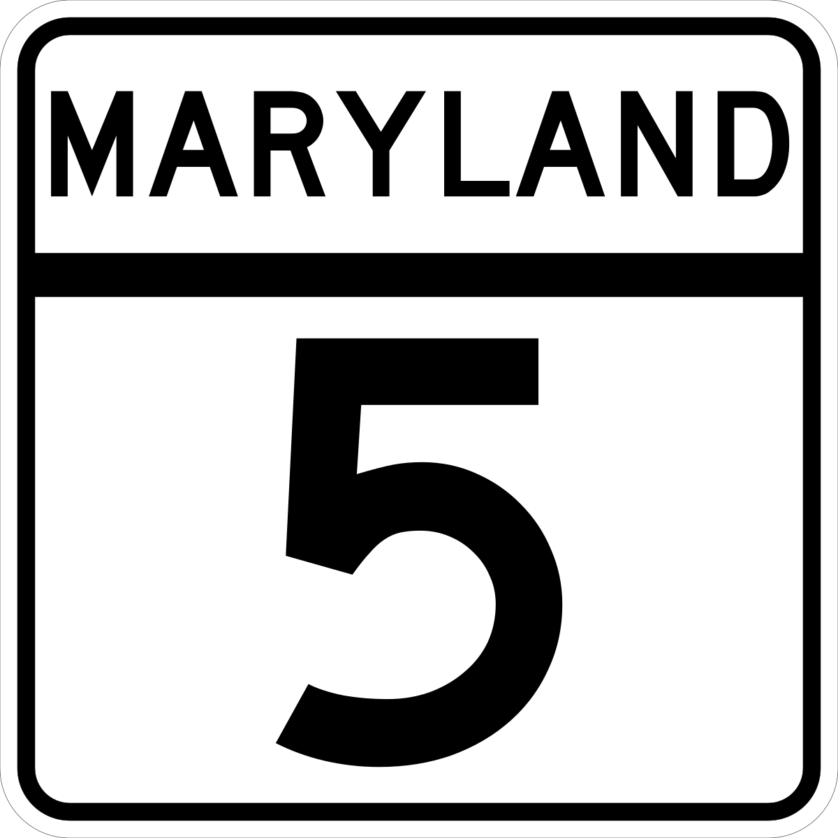 ملف:MD Route 5.svg - المعرفة