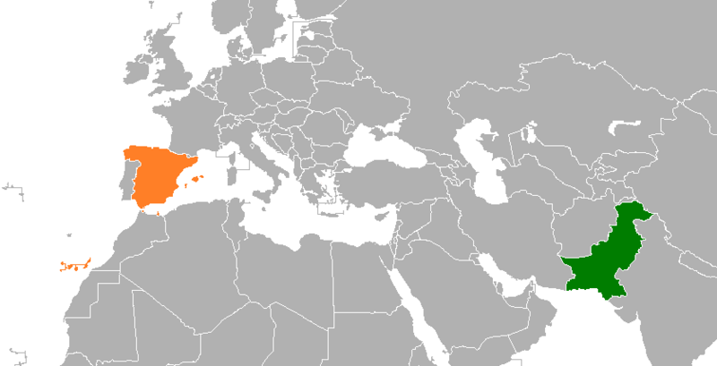 ملف:Pakistan Spain Locator.png