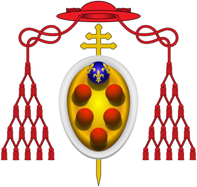 ملف:Coat Cardinal De Medici.svg
