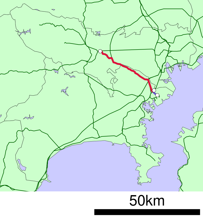 ملف:JR Nambu Line linemap.svg - المعرفة