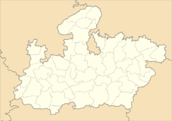 بوپال Bhopal is located in ماديا پرادش