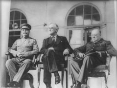 The Tehran Conference in 1943.