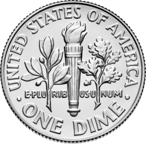 2017-D Roosevelt dime reverse transparent.png