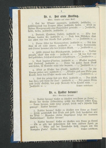 ملف:Liederbuch des Gau 19 Rostock des Deutschen Radfahrer-Bundes 1900.pdf