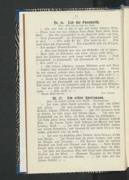 ملف:Liederbuch des Gau 19 Rostock des Deutschen Radfahrer-Bundes 1900.pdf