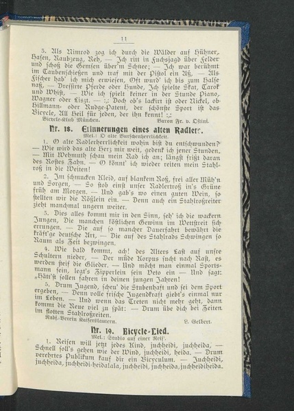 ملف:Liederbuch des Gau 19 Rostock des Deutschen Radfahrer-Bundes 1900.pdf