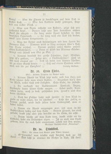 ملف:Liederbuch des Gau 19 Rostock des Deutschen Radfahrer-Bundes 1900.pdf