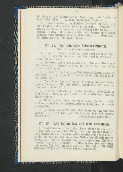 ملف:Liederbuch des Gau 19 Rostock des Deutschen Radfahrer-Bundes 1900.pdf