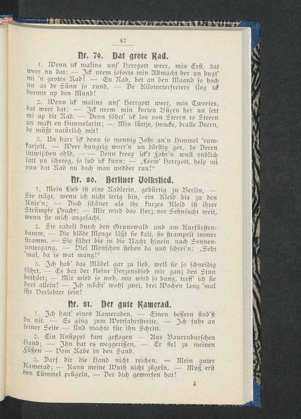 ملف:Liederbuch des Gau 19 Rostock des Deutschen Radfahrer-Bundes 1900.pdf