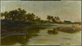 جزيرة إلفنتين، رسم إدوين هاولاند بلاشفيلد، متحف بروكلين.