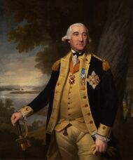 Painting Steuben in uniform