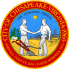 الختم الرسمي لـ تشساپيك، ڤرجينيا