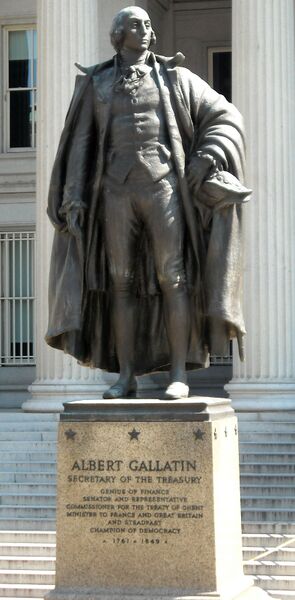 ملف:Albert Gallatin statue.JPG
