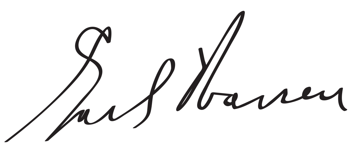 ملف:Earl Warren Signature.svg - المعرفة
