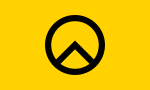 Generation Identitaire flag (yellow background).svg