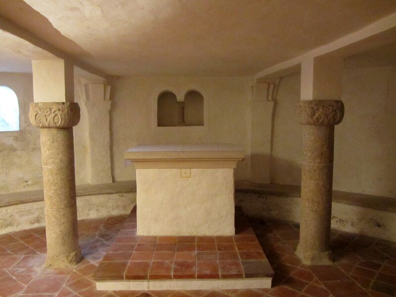 ملف:Krypta der Adelindis (Äbtissin).jpg