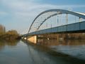 Szeged bridge on Tisza.