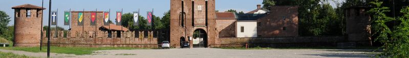 ملف:Legnano banner Castle.JPG