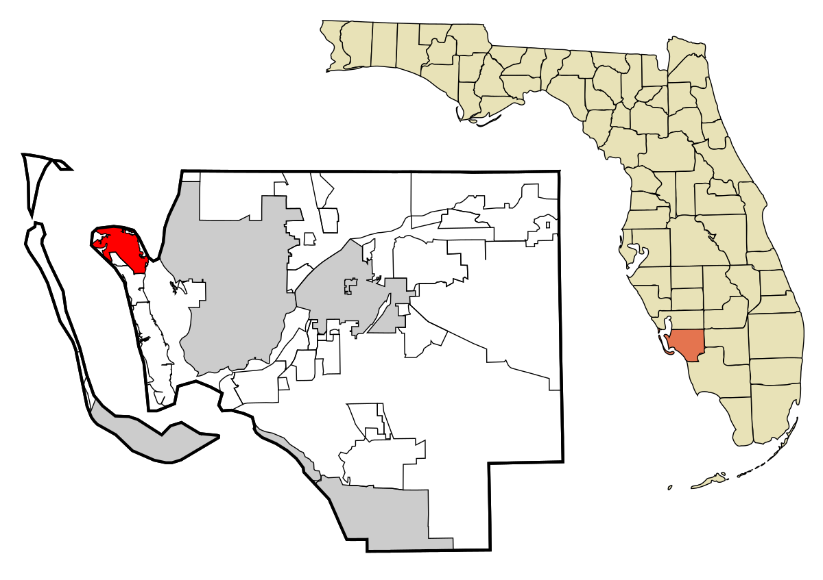 ملفLee County Florida Incorporated and Unincorporated areas Bokeelia