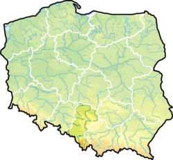 موقع ڤويڤودية في پولندا.