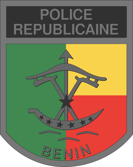 ملف:Ecusson police republicaine (Benin).svg