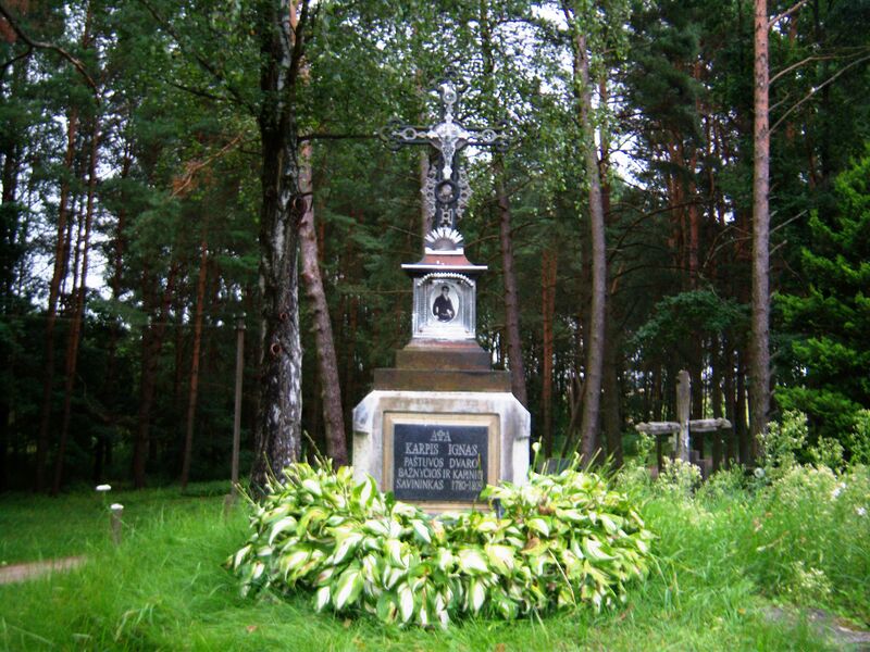 ملف:Igno Karpio kapas, Paštuva.JPG