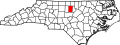 State map highlighting Orange County