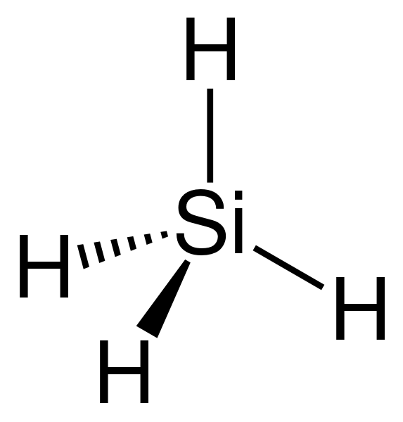 ملف:Silane-2D.svg