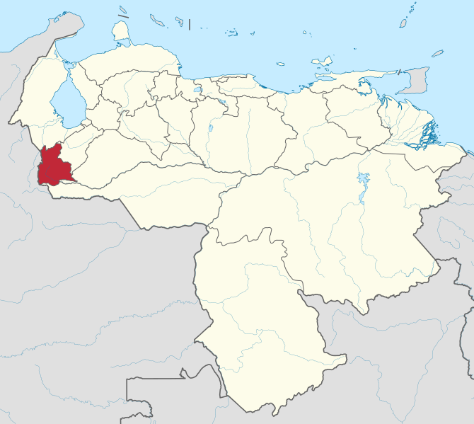 ملف:Tachira in Venezuela.svg