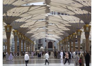 مظلات المسجد النبوي